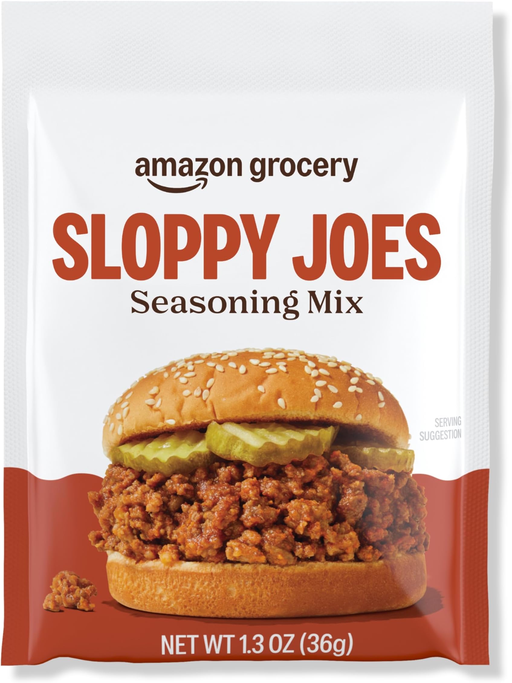 Amazon Grocery, Sloppy Joes Seasoning Mix, 1.3 oz (Previously Happy Belly, Packaging May Vary)