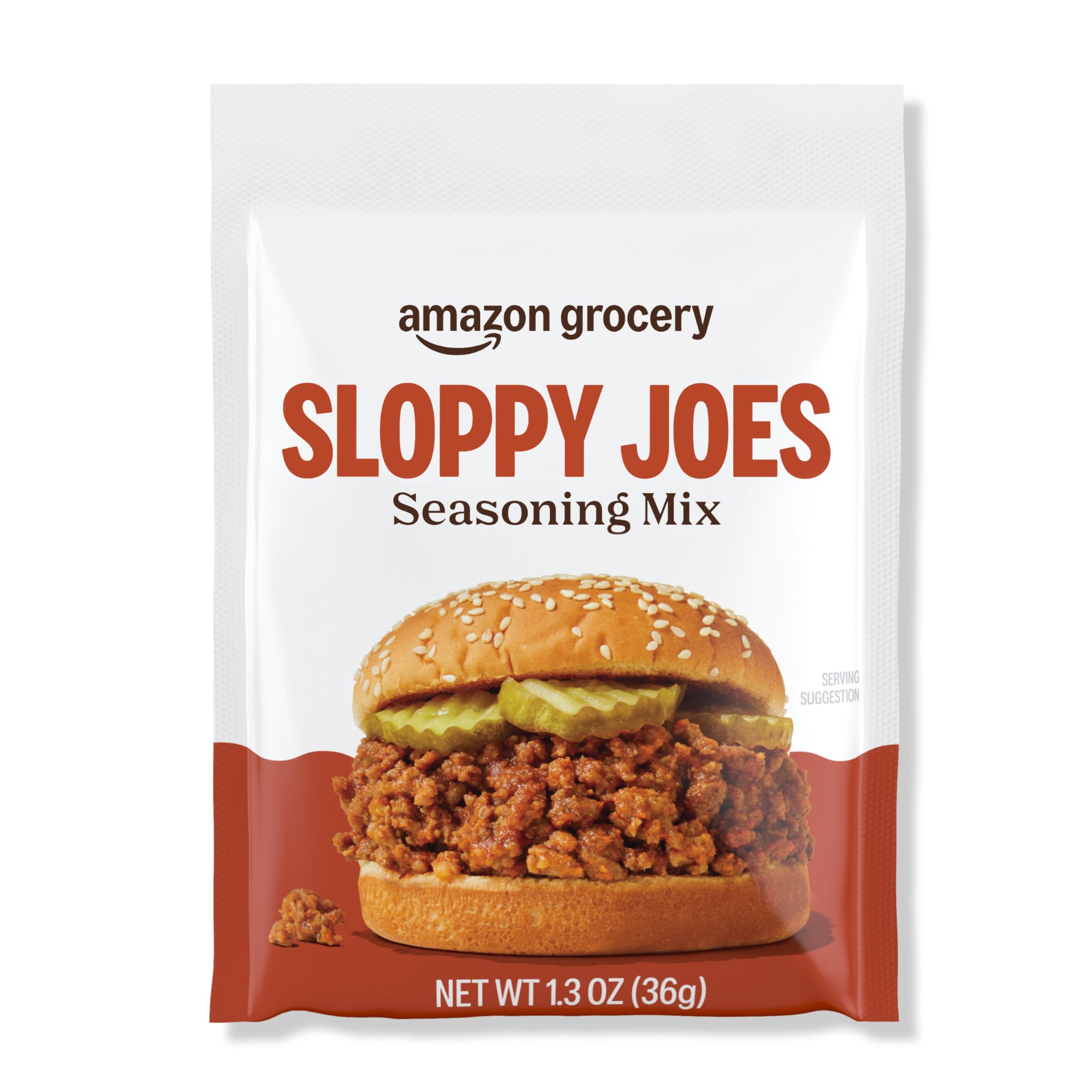 Amazon Grocery, Sloppy Joes Seasoning Mix, 1.3 oz (Previously Happy Belly, Packaging May Vary)