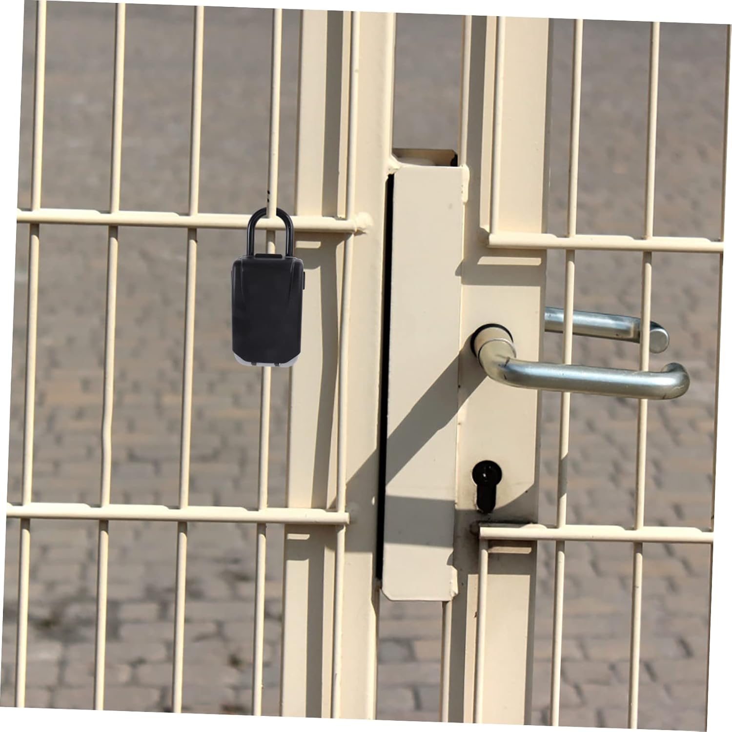 Portable Waterproof Key Lock Box Combination Lock Alloy Steel Key Storage Case for Outdoor Use for Home and Travel