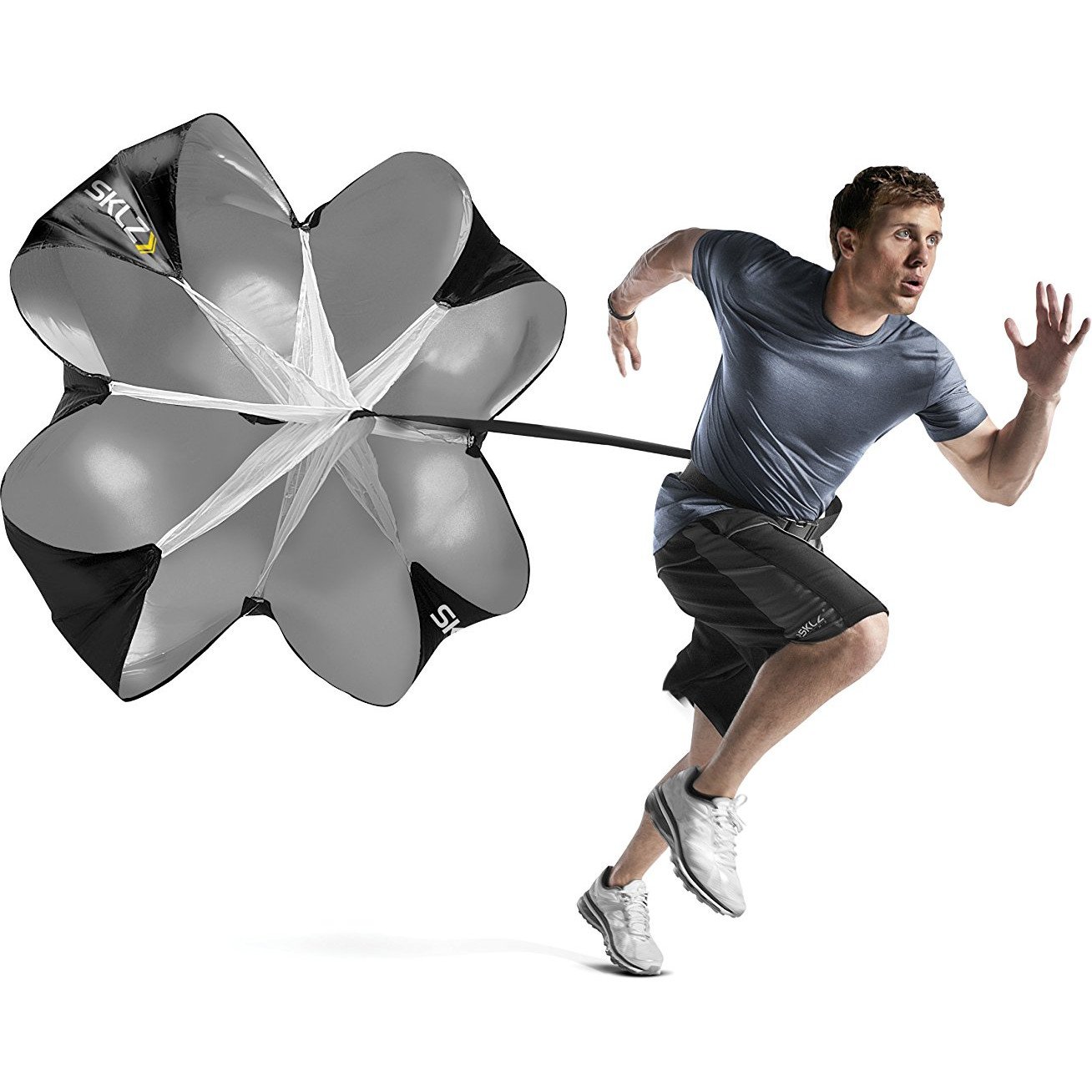 SKLZ Speed Resistance Training Parachute with Free SKLZ Carry Bag