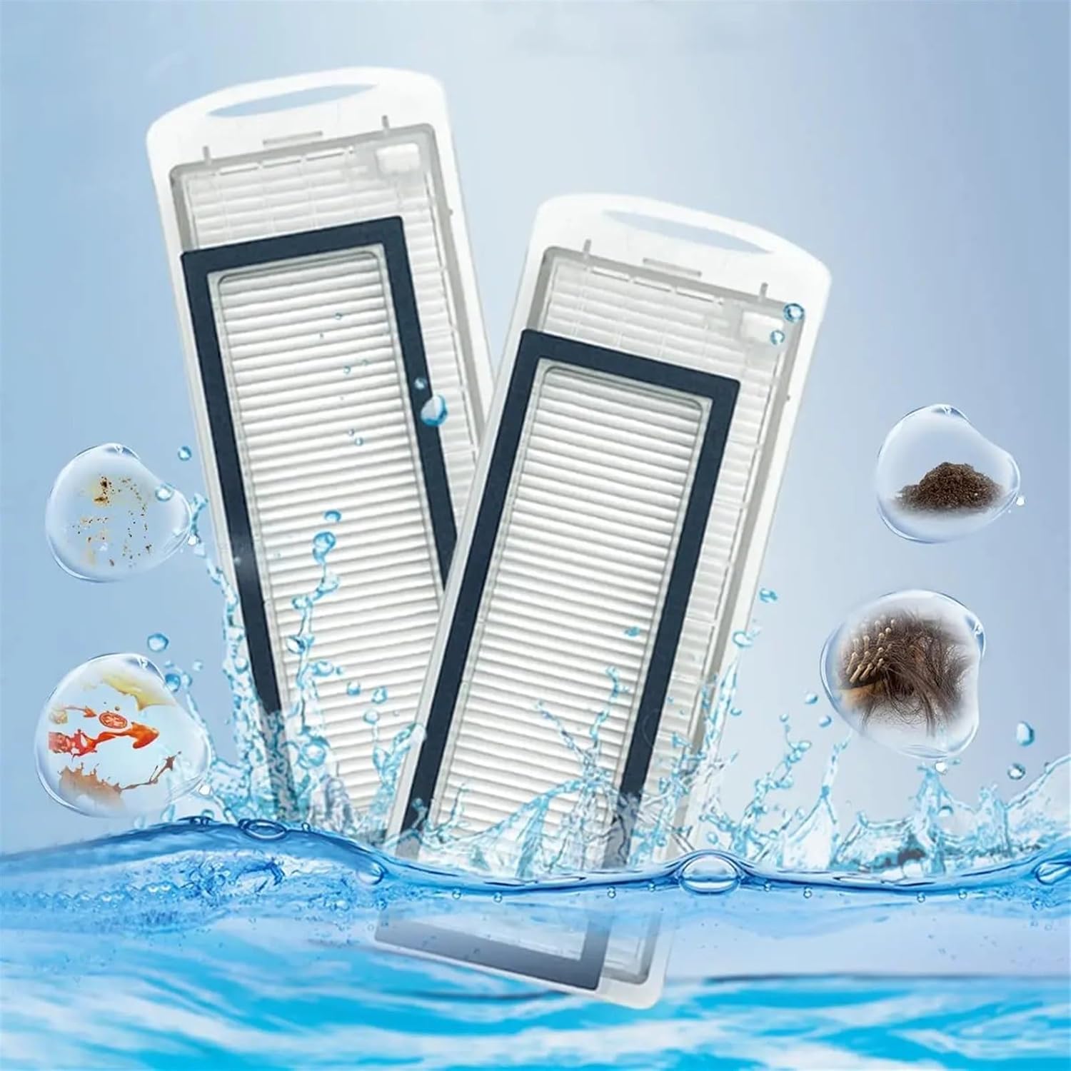 Narwal ロボット掃除機用 サイドブラシ (1ペア) - Narwal Japan narwal T10 J1 J2 ロボット掃除機交換用交換用フィルター交換スペアパーツアクセサリーキット(6個)