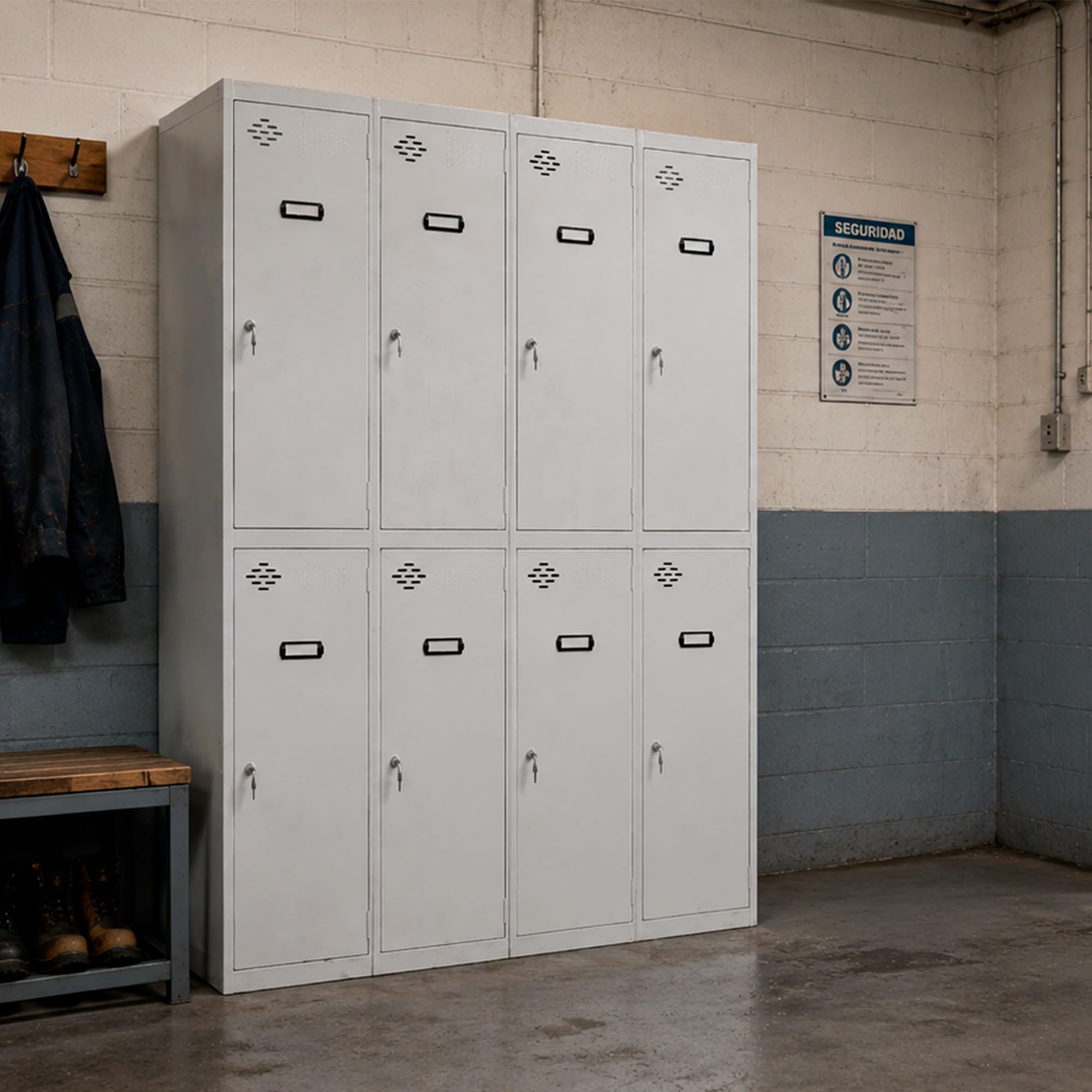 Taquillas Metálicas 1800x1200x500 mm 1 Puertas - Simonlocker