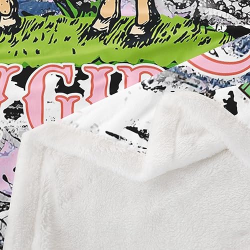 Miniatura 3 de Manta de vaqueras occidentales, para niñas, mujeres, niños, decoración de habitación de niños, manta de forro polar rústico del suroeste americano,