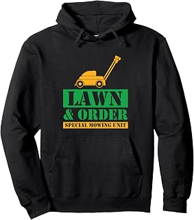 Lawn Order Special Mowing Unit - Landscaper Lawn Care Pullover Hoodie