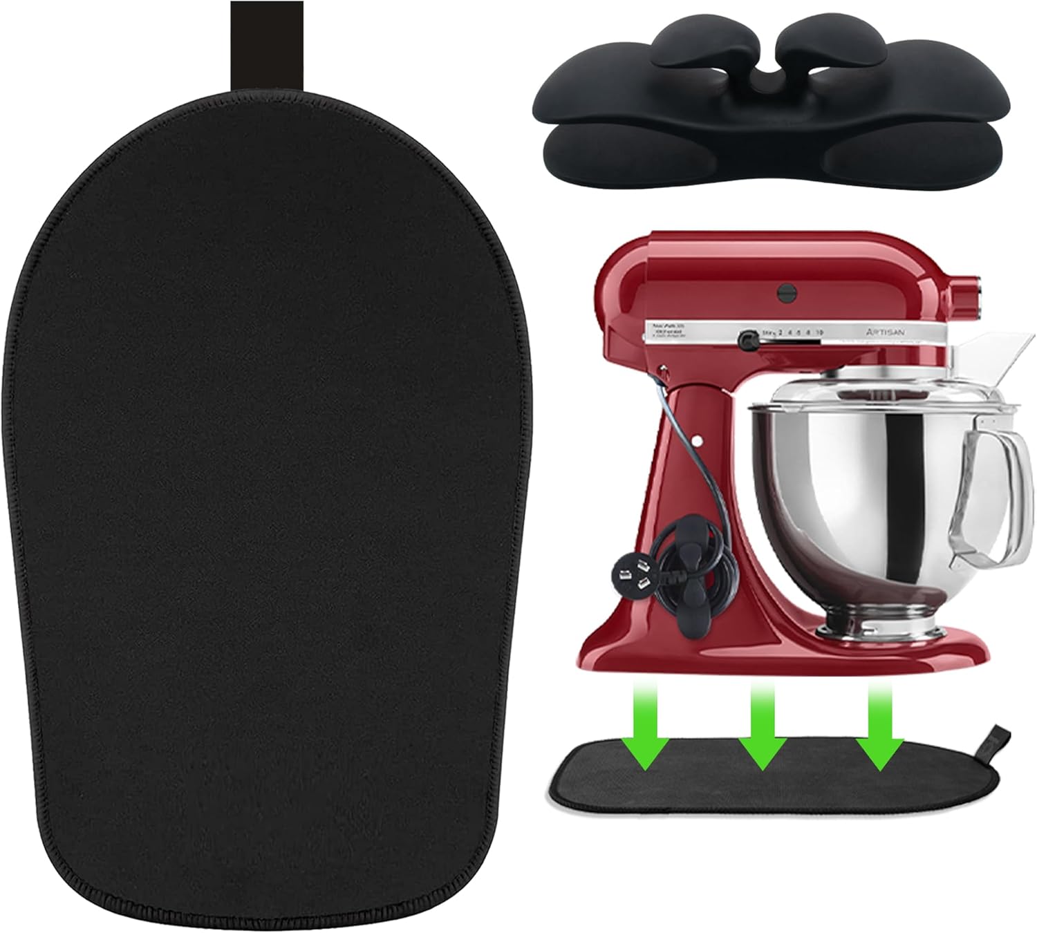 Kitchenaid Mixer Slider Mat with Accessory for 4.5-5 Qt Models Kitchenaid Mixer Slider Mat with Accessory for 4.5-5 Qt Models
