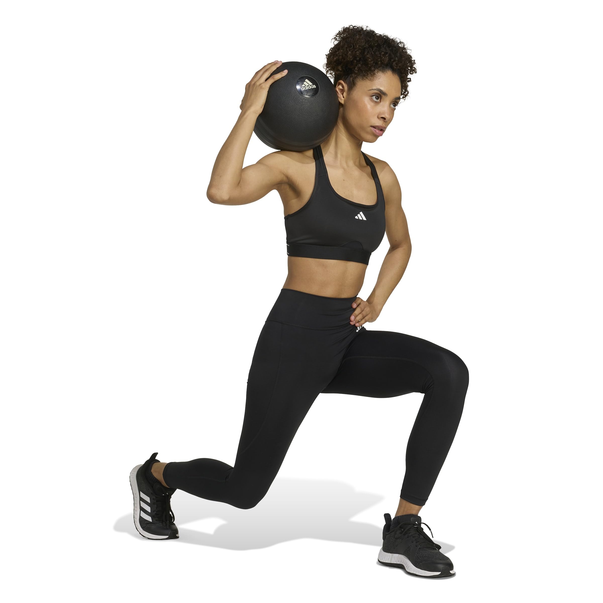 Adidas - Optime Essentials Workout 7/8 Leggings, Collant (7/8) Donna