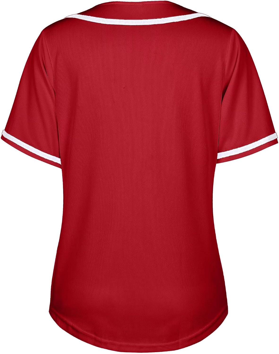 Dolpind Womens Baseball Jersey Shirt Button Down Blank Softball Jersey Short Sleeve Hip Hop Active Hipster Shirts