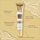 Marbela Beauty 24K Gold Primer for Face Makeup | Mattifying & Hydrating Primer for All Skin Types | Lightweight Non-Greasy Makeup Base | Face Primer for Glowing Skin, Long Lasting (40ml) gallery image