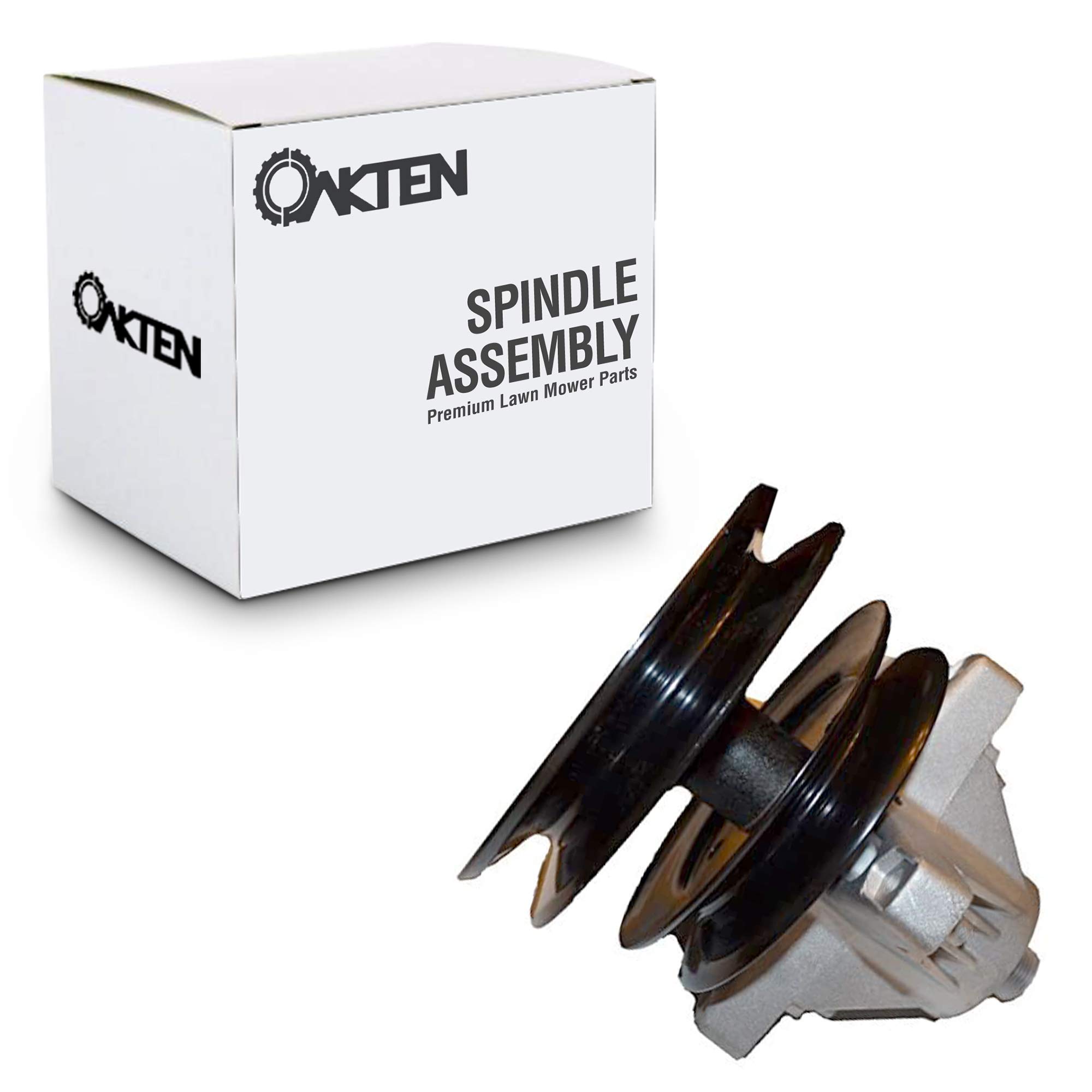OakTen Spindle Assembly for MTD 918-0429 618-0269 50 Inch Deck 6-3/8 Inch Length 6-3/4 Inch Pulley 6 Pt. Star