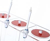 Vista 7 de DEHAO DEHAO - Cubo de almacenamiento de líquidos hecho en Acryli, 4 habitaciones, 1.6 galones, funciona con bomba dosificadora, contenedor