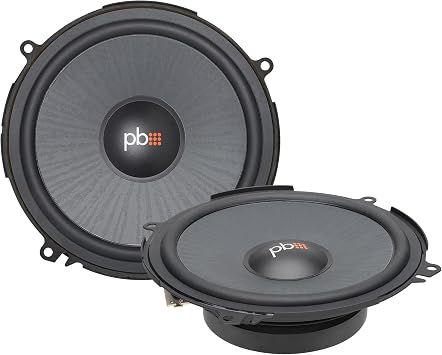 PowerBass OE700-TY - 7" Toyota Plug and Play Mid Range Drivers, Pair 90Wrms / 270Wmax - no Grills 2 ohm