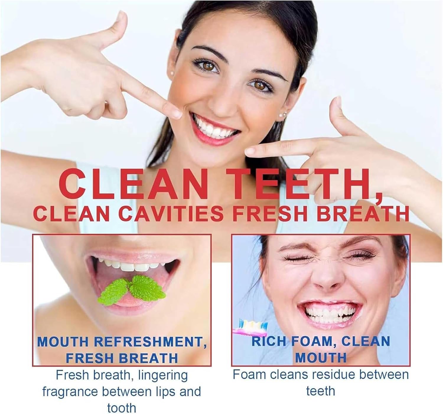 Bright White Toothpaste,Sp-6 Toothpaste Ultra Whitening,Deep Cleaning Care Teeth,Fresh Breath (3pcs)