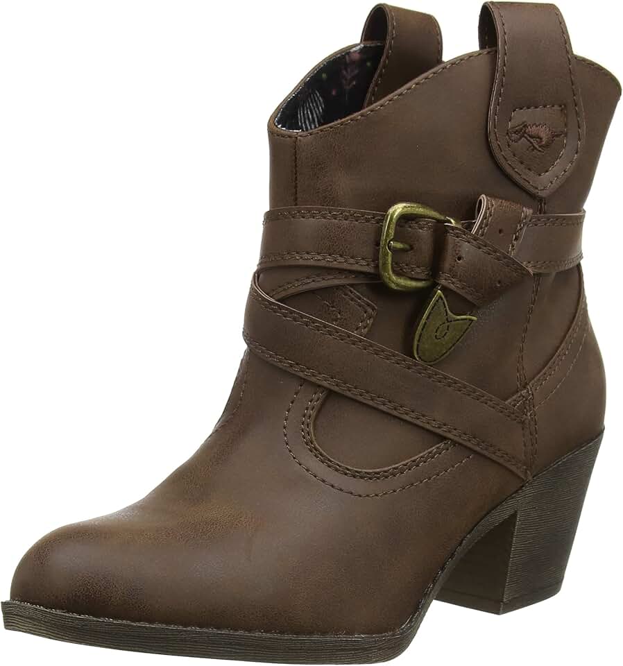 brown ankle boots ladies