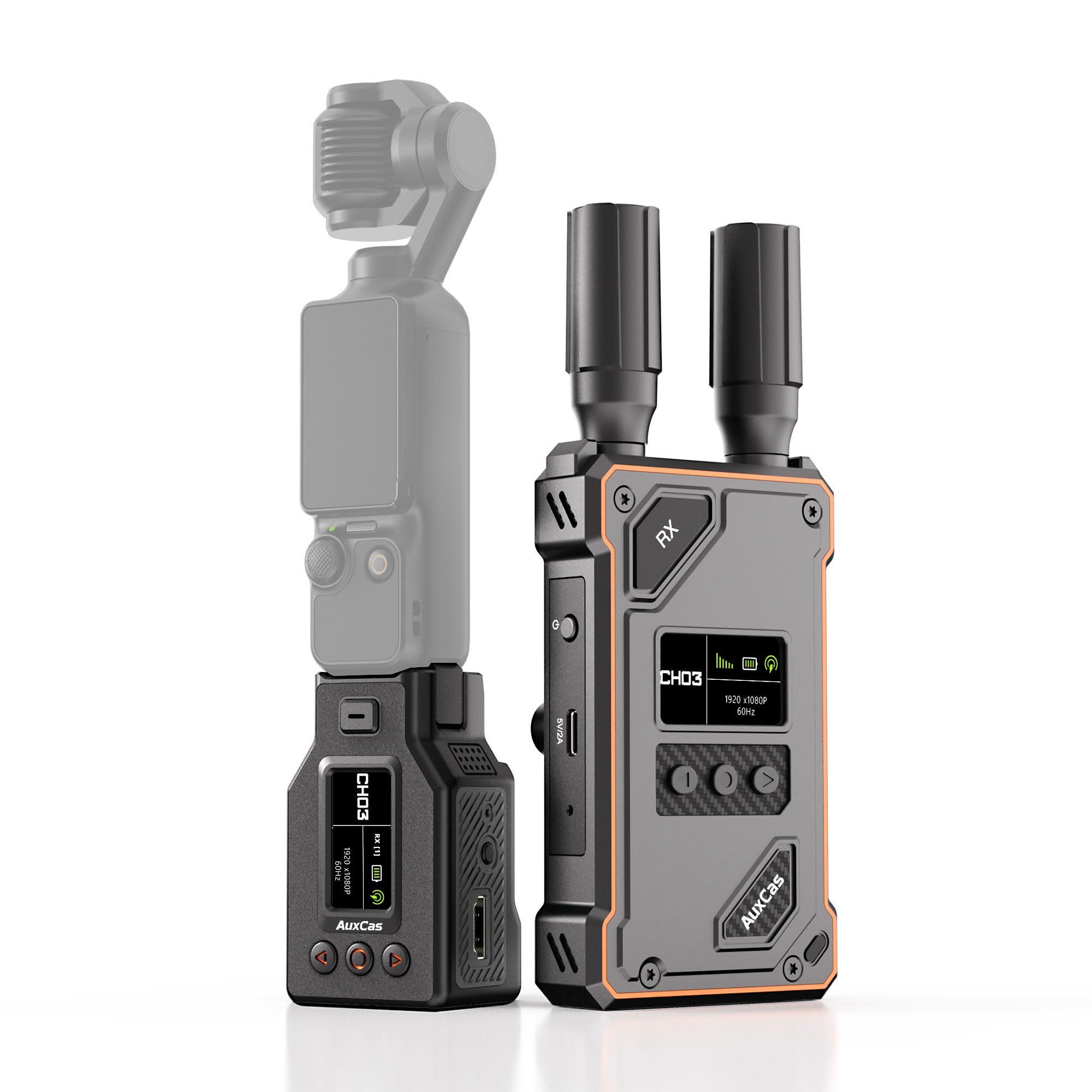 Photo 1 of Wireless HDMI Transmitter & Receiver, 1080P 1640FT Video Audio for Pocket 3