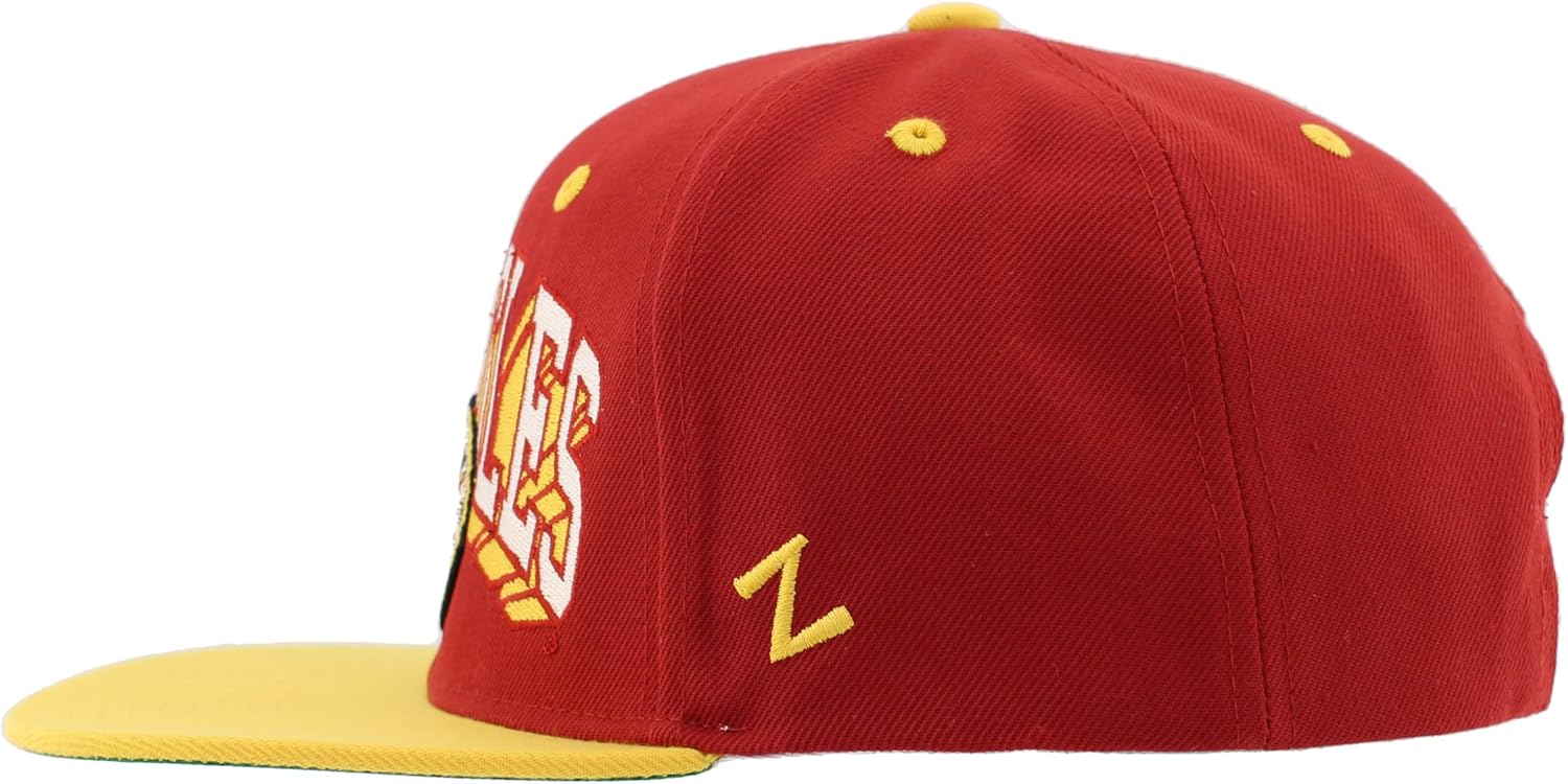 Zephyr NCAA Officially Licensed Hat Flat Snapback Z11 Retro Blockbuster
