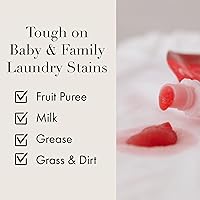 Vista 6 de The Laundress Detergente líquido para ropa de bebé sin fragancia, concentrado, 62 cargas, 32 onzas, libre y transparente, libre de fragancias