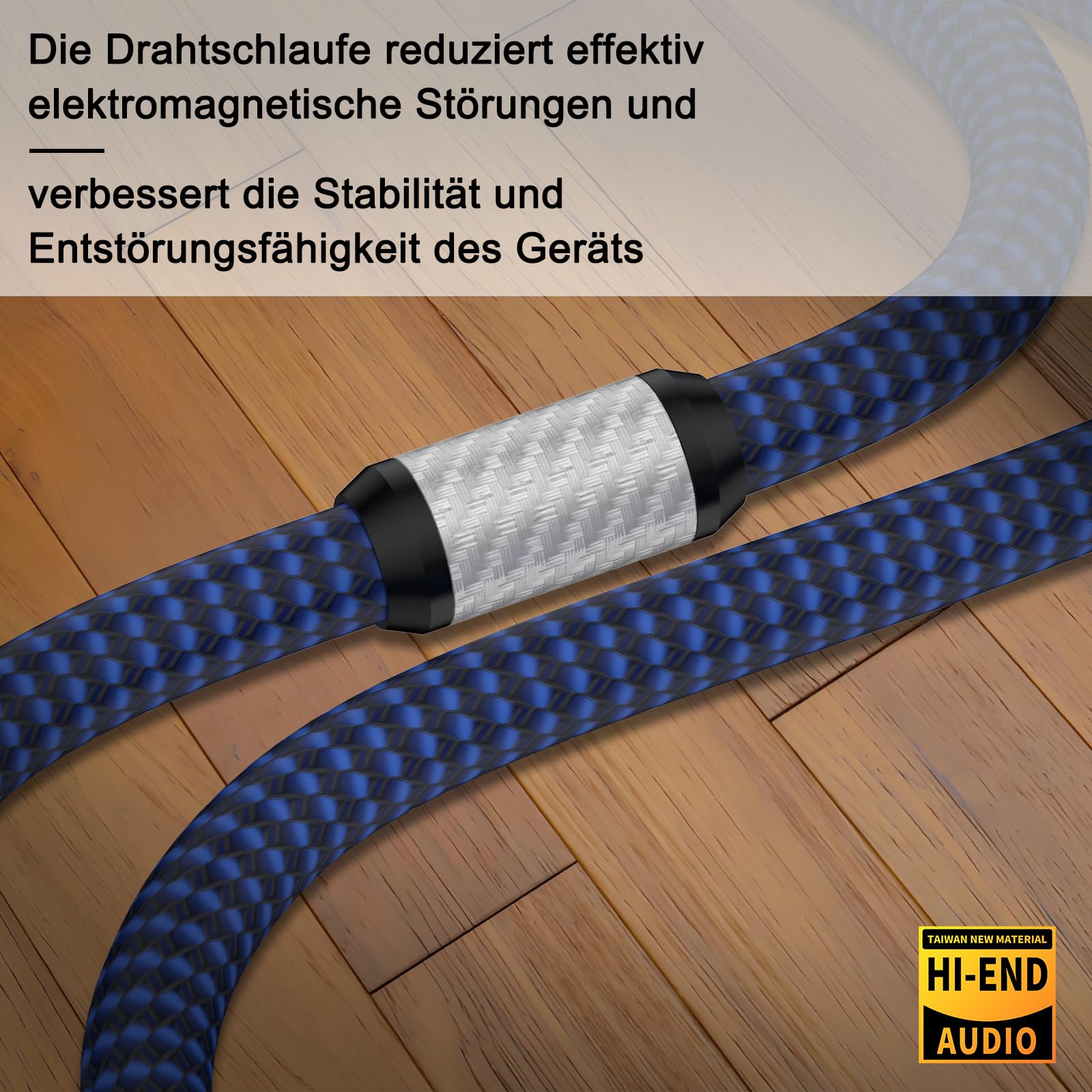 Cavo di alimentazione HiFi Cavo di alimentazione High End 4N OFC C15 Spina a 3 pin in fibra di carbonio Tubo flessibile intrecciato in nylon di alta qualità Cavo di alimentazione per subwoofe