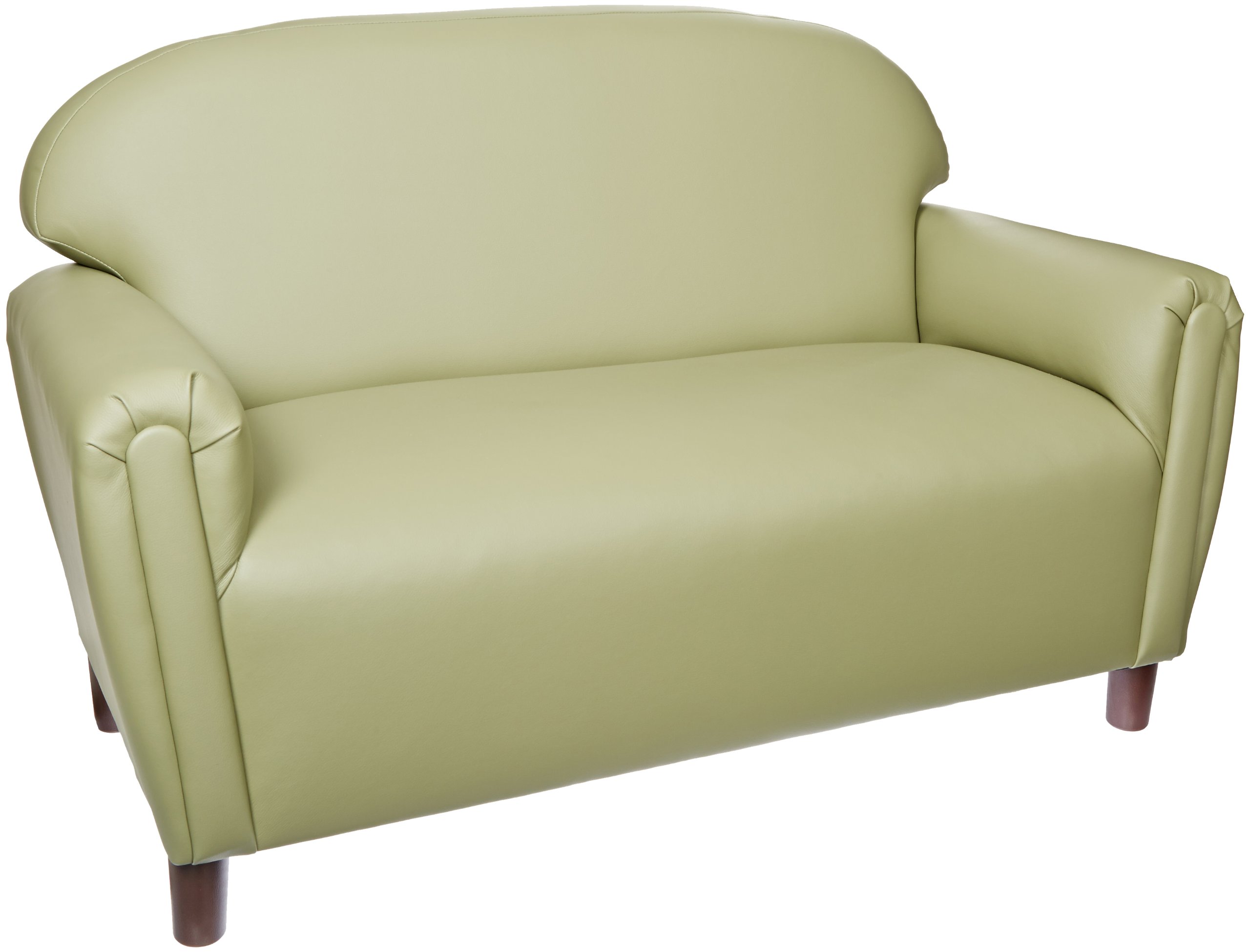 FS2S100 Brand New World School Age Enviro-Child Upholstery Sofa, Sage