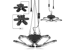 SEOBIOG Linkable Shop Light: Illuminate Your Workspace with Hyperbolic Brilliance