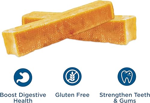 Miniatura 3 de Best Bully Sticks Queso de yak del Himalaya para perros, tamaño XL, 4 unidades (paquete de 1), natural, sin lactosa, sin olor, aperitivo de larga