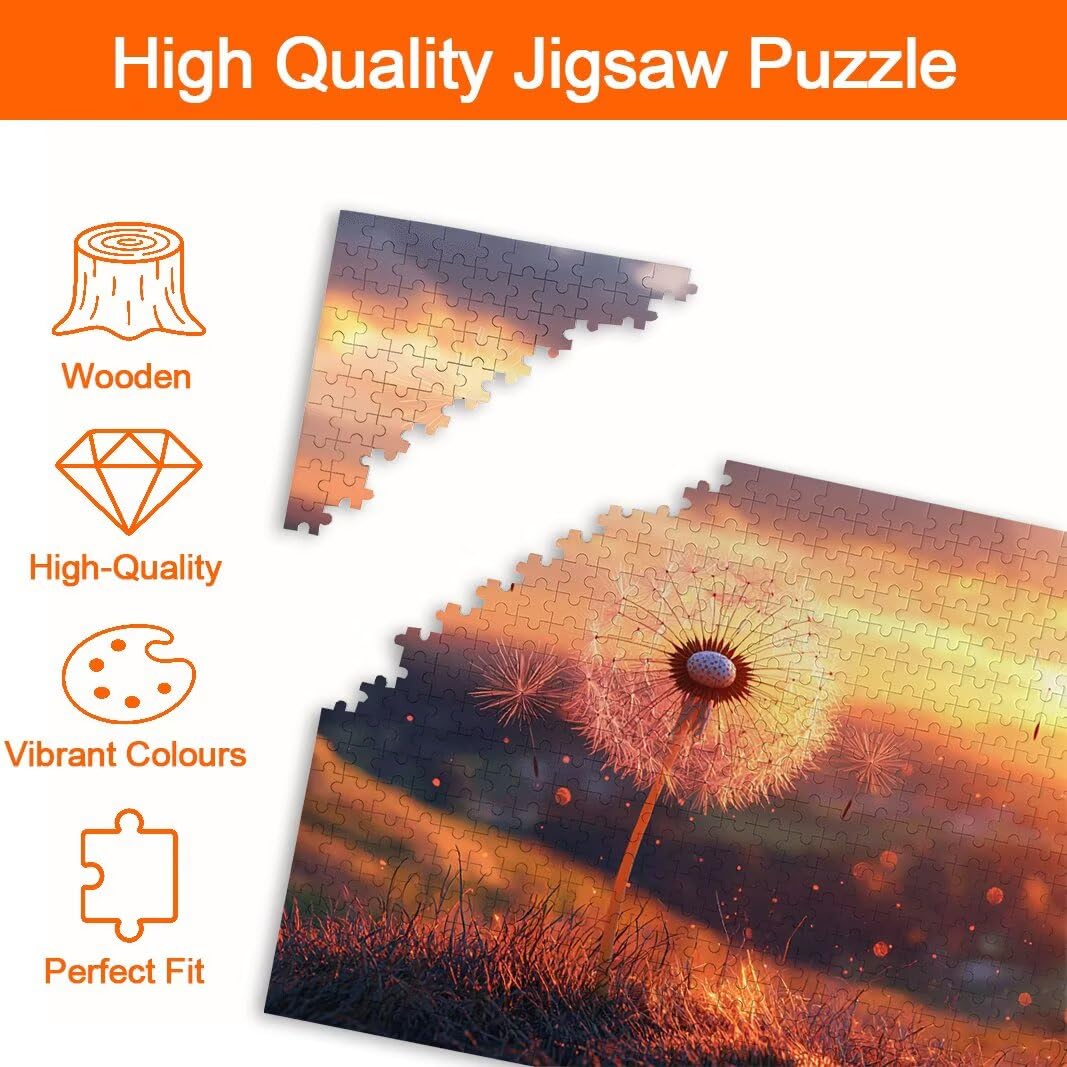 Puzzle Diente de León, Puzzle 2000 Piezas, Rompecabezas, Regalo Mujer -8178