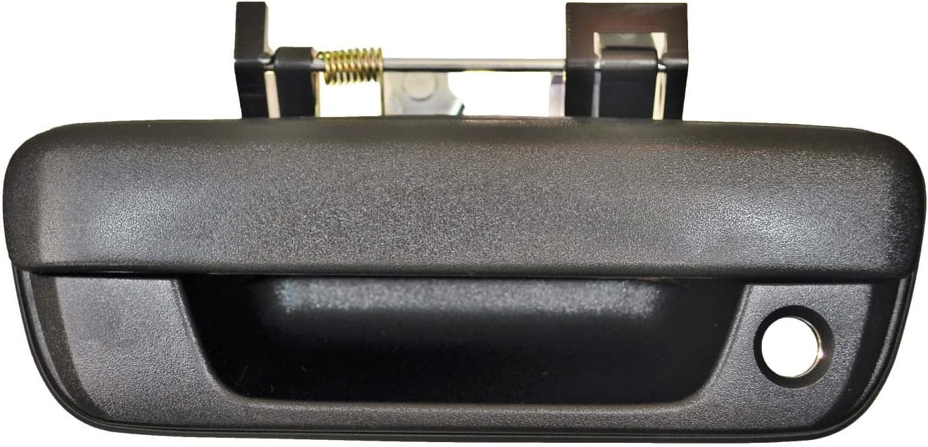 PT Auto Warehouse GM-3561A-TG - Tailgate Handle, Textured Black - with Keyhole