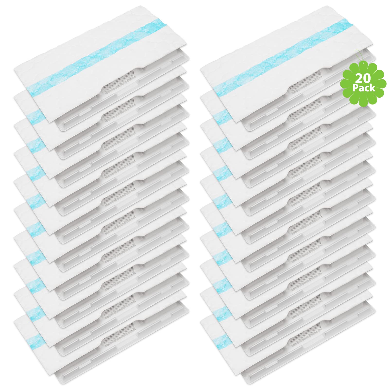 Photo 1 of 15 Pack for Shark VACMOP Disposable Hard Floor Vacuum and Mop Pad Refills for Shark Vacmop Pro VM252 VM250 VM200, Part VMP30