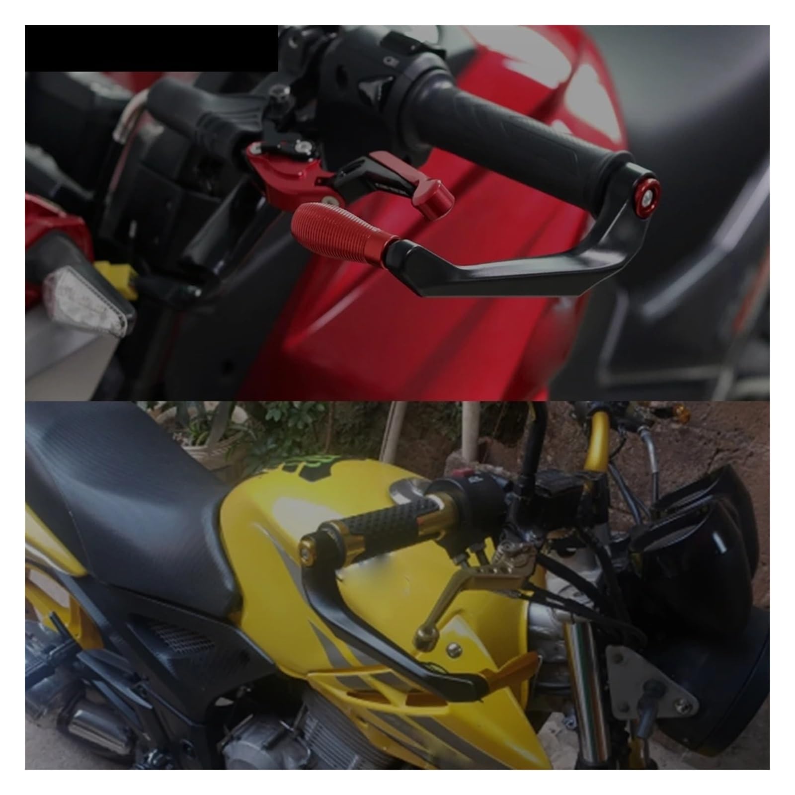 Protector Universal de palancas de Embrague de Freno de Manillar de Motocicleta de 7/8 "22mm para Ap&rilia DORSODURO 750 900 1200 Protector Palanca