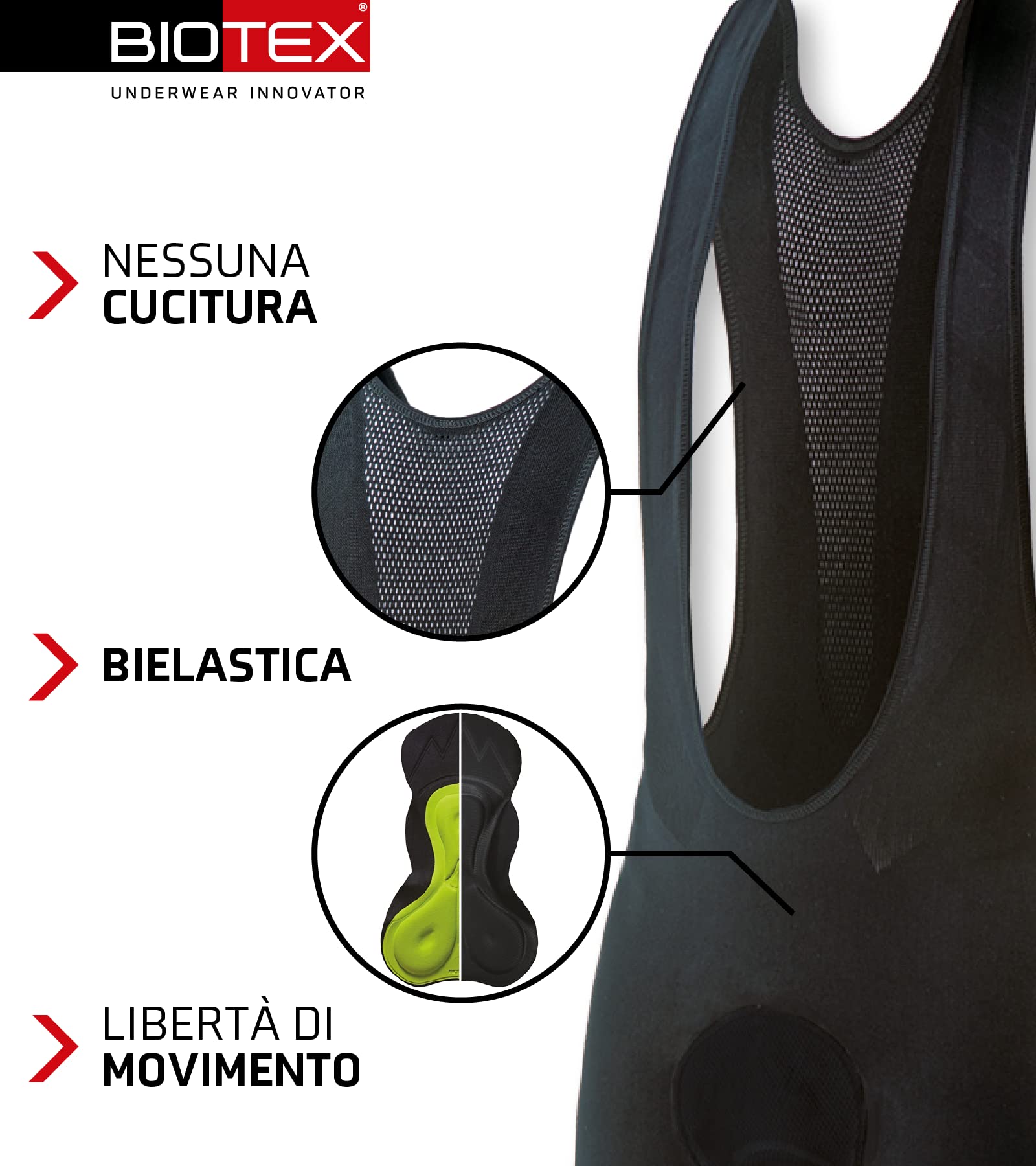 Biotex Belike Salopette Infrarosso