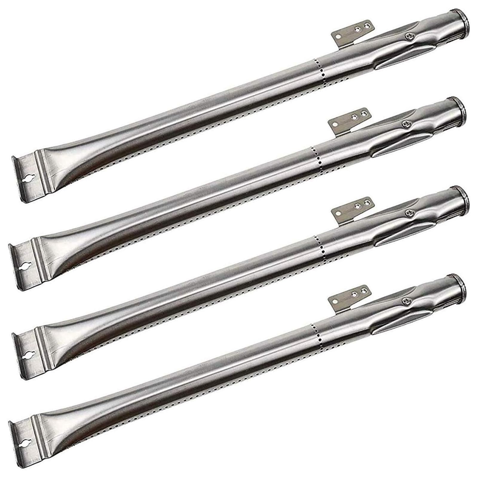 YROHGKPN 4PC Nonrust Steel Tubes for Grills, Replacement Set with Enhanced Heat Distribution, Easy Install Stainless Steel Burners Tube