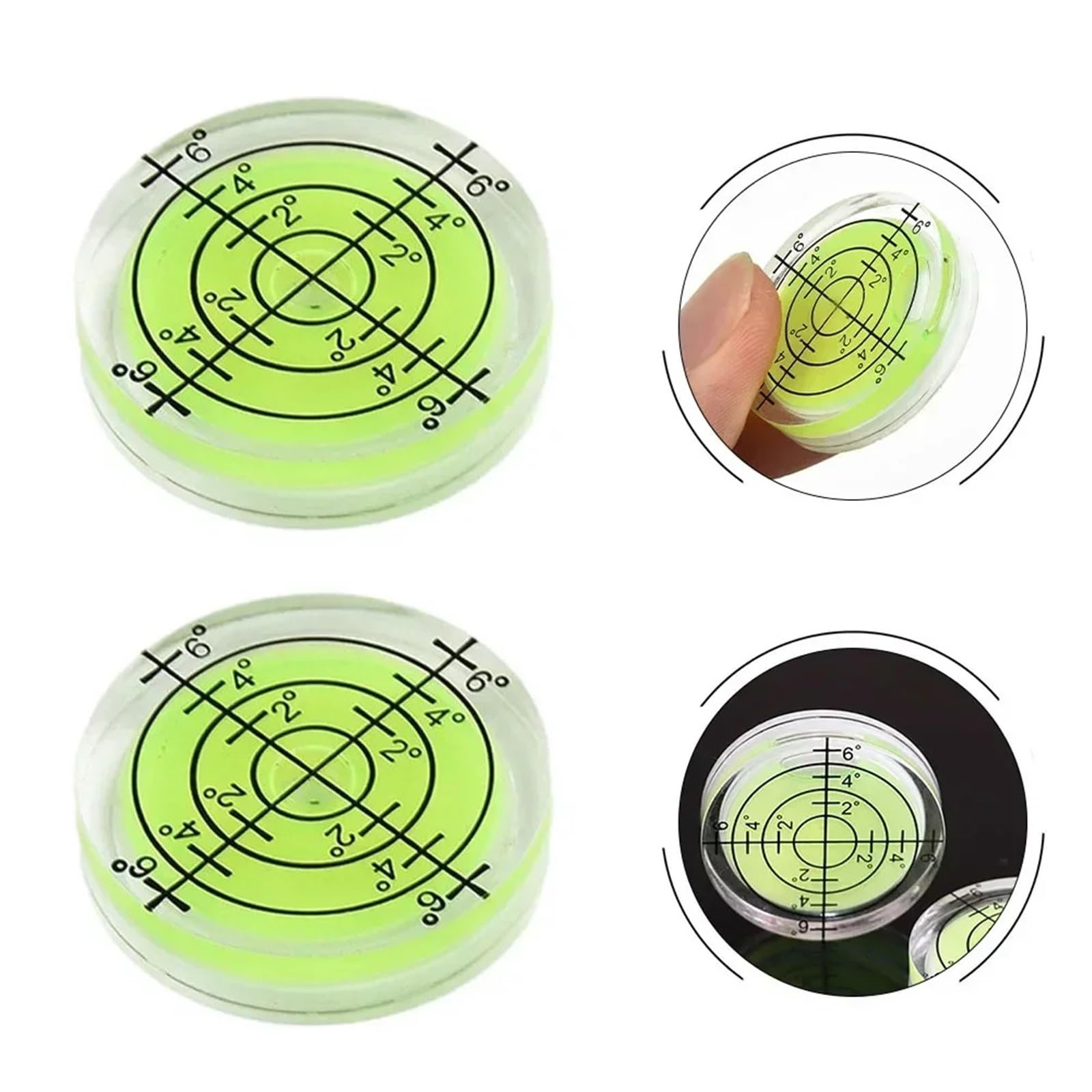 Mini niveau à bulle de précision 20 °-30 °, outil de mesure du niveau à bulle de précision horizontale, 2 pièces
