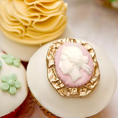 Miniatura 6 de Moldes de arte para arcilla de arcilla seca al aire de arcilla de yeso de resina epoxi fondant decoración de pasteles camafeo florecer