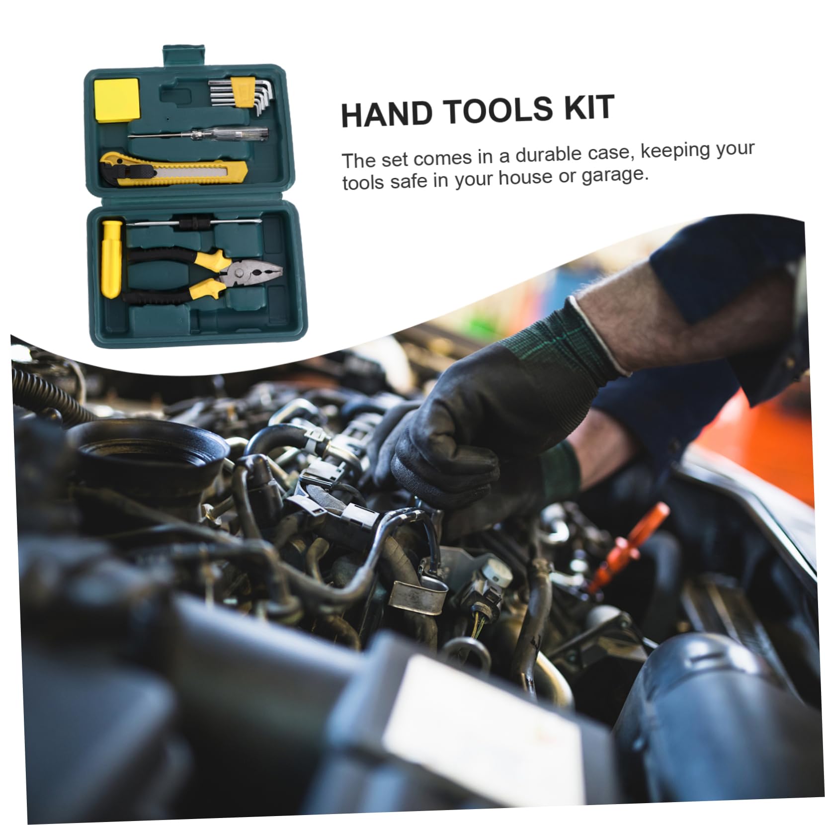 3 Sets Toolbox Manual Tool Repairing Tools Repairing Combination Tool Outdoor Combination Tool Household Repairing Tool Home Combination Tool Hand Tools Travel Combination Tool 3