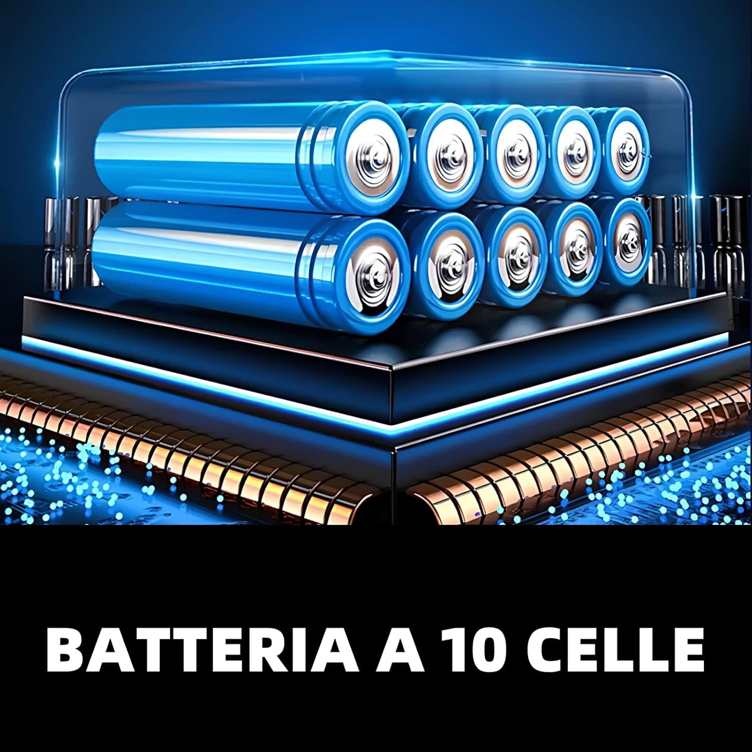 Voltix Hidrolimpiadora portátil a batería – Alta presión inalámbrica con 2 baterías, manguera de 5 m y maletín – Kit de limpieza profesional para coche, jardín, suelos y vallas