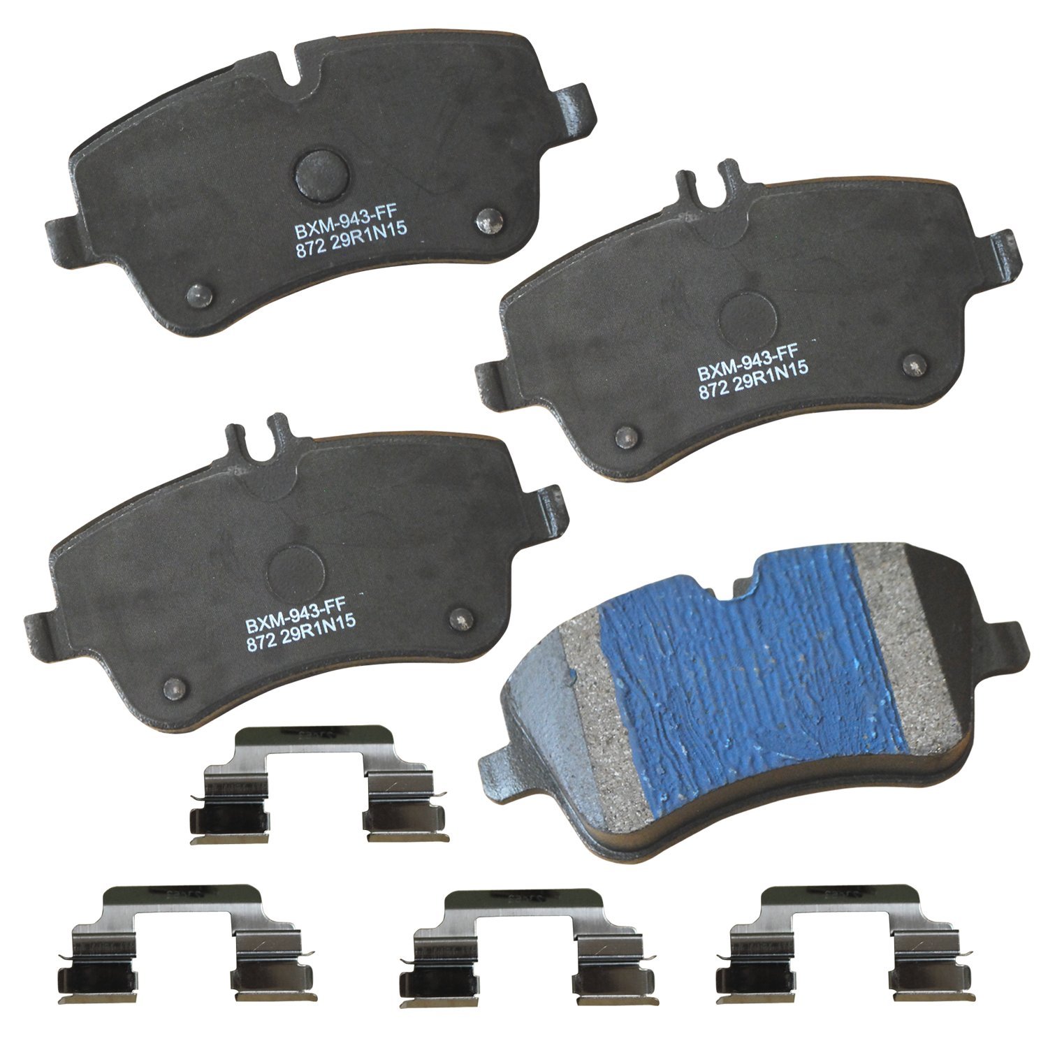 Bendix Premium SBM872 Semi-Metallic Front Brake Pads for Select Models Mercedes-Benz C200, C230, C240, C280, C320, C350, CL200, CL230, CLK280, CLK320, CLK350, SLK200, SLK280, SLK300