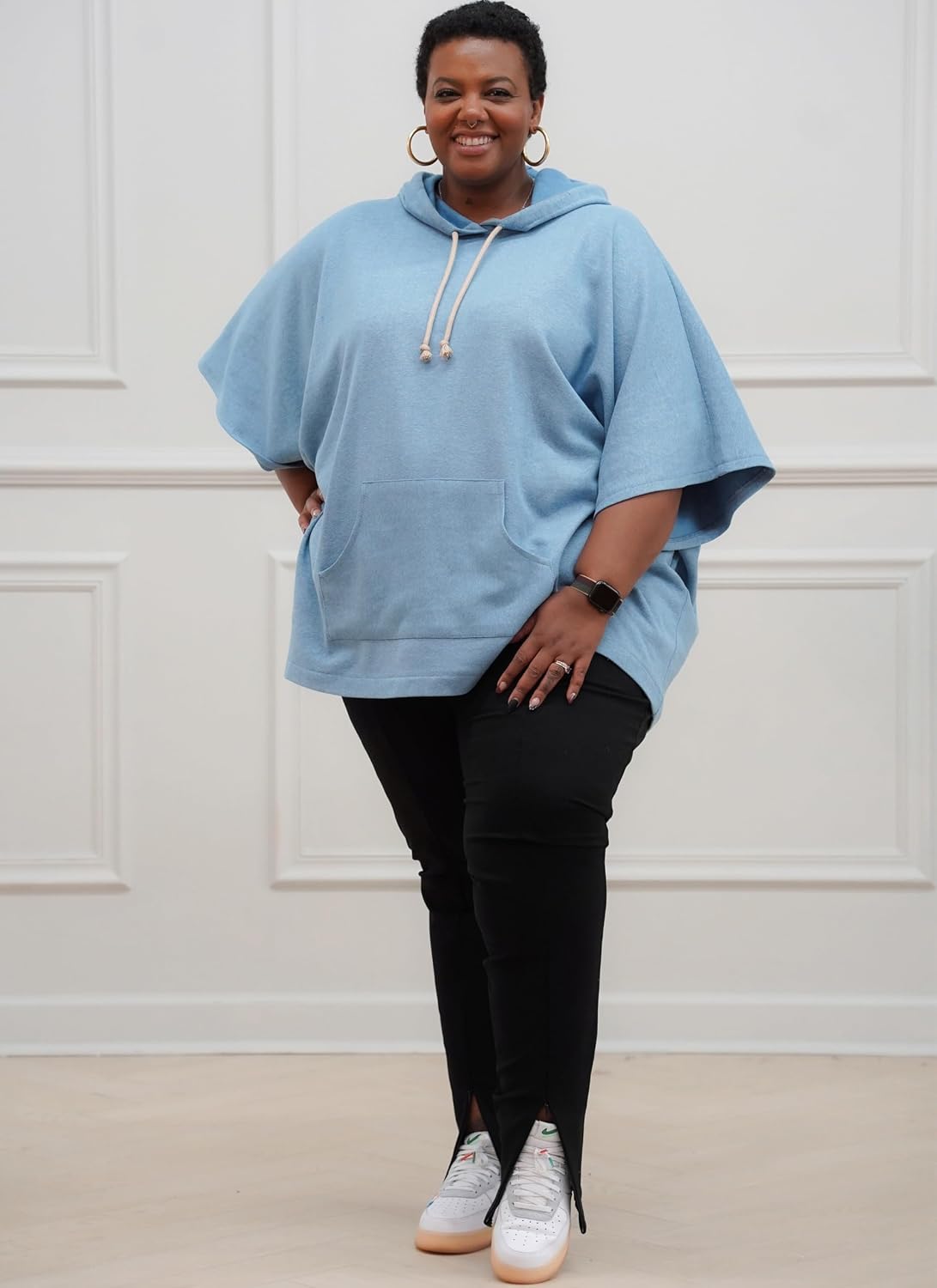 Simplicity Women's Hoodies and Leggings Sewing Pattern Kit by Mimi G Style, Code S9637, Sizes 20W-22W-24W-26W-28W, Multicolor