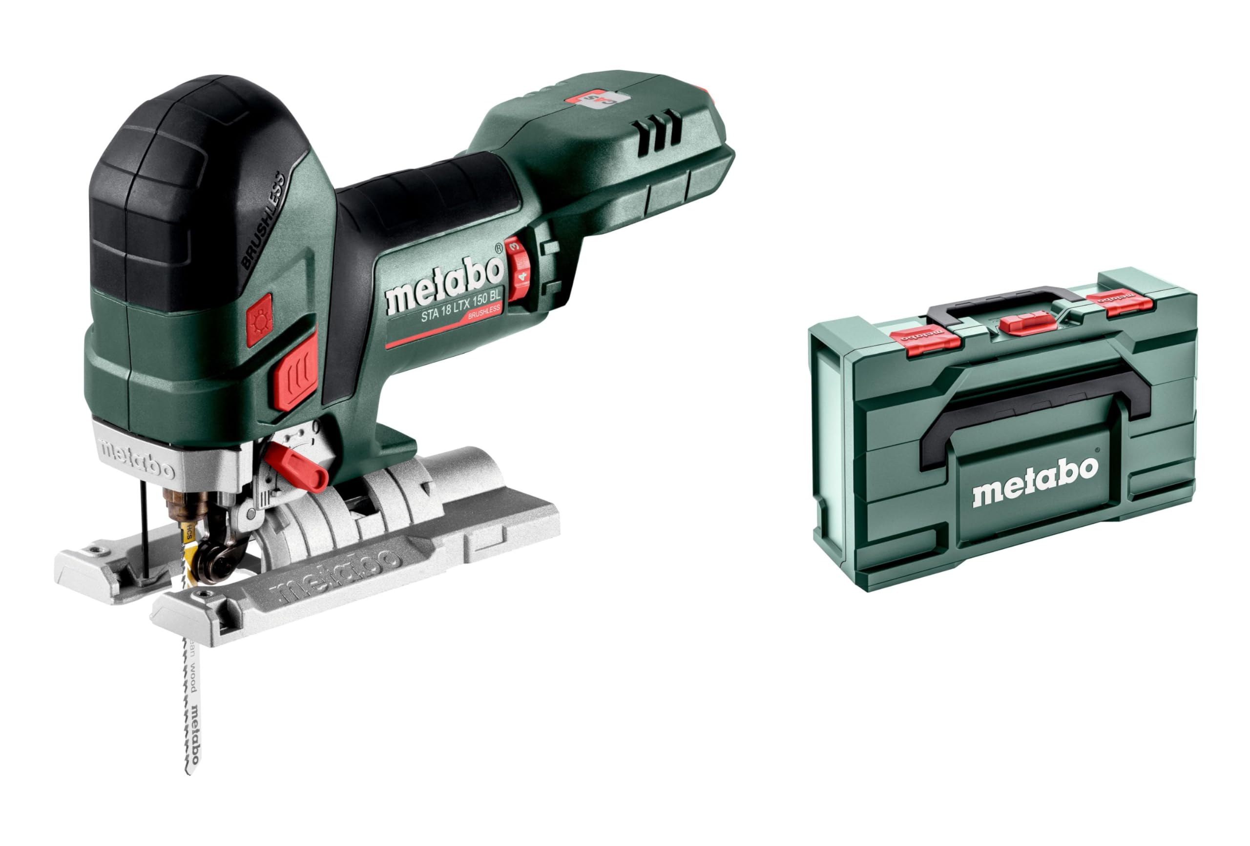 Metabo STA 18 LTX 150 BL (601502840) Cordless Jigsaw 18V + metaBOX 145 L Without Battery & Charger