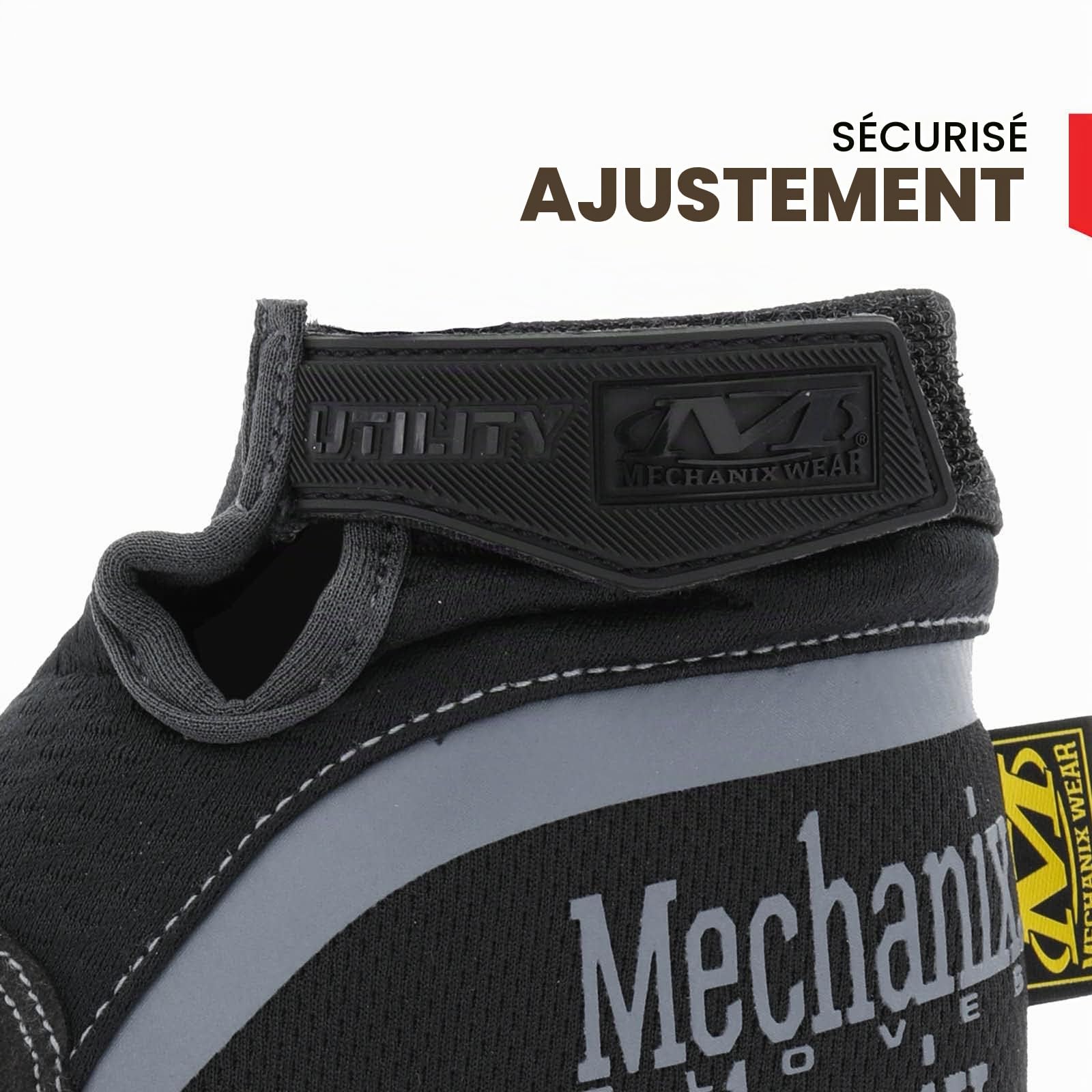Mechanix Wear - Utility Gants (Medium, Noir)