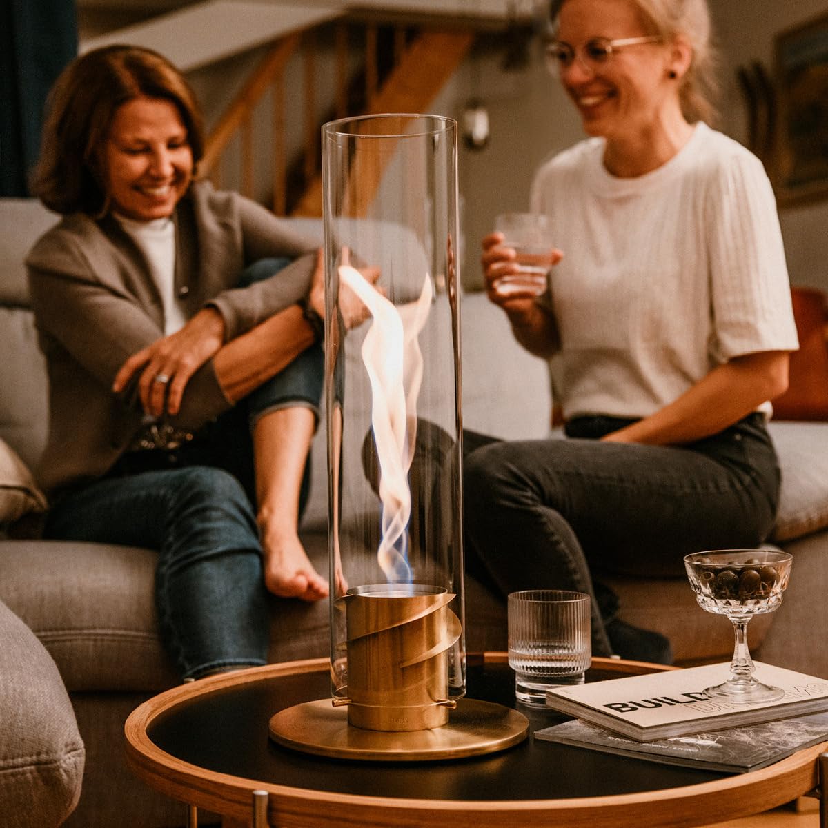 höfats - Bioetanol líquido para Spin 900 | 1200 - etanol sin humo ni hollín - 6 x 1 litro - accesorios para Spin 900 | 1200 y Bio-Burner, la chimenea de mesa para uso interior y exterior
