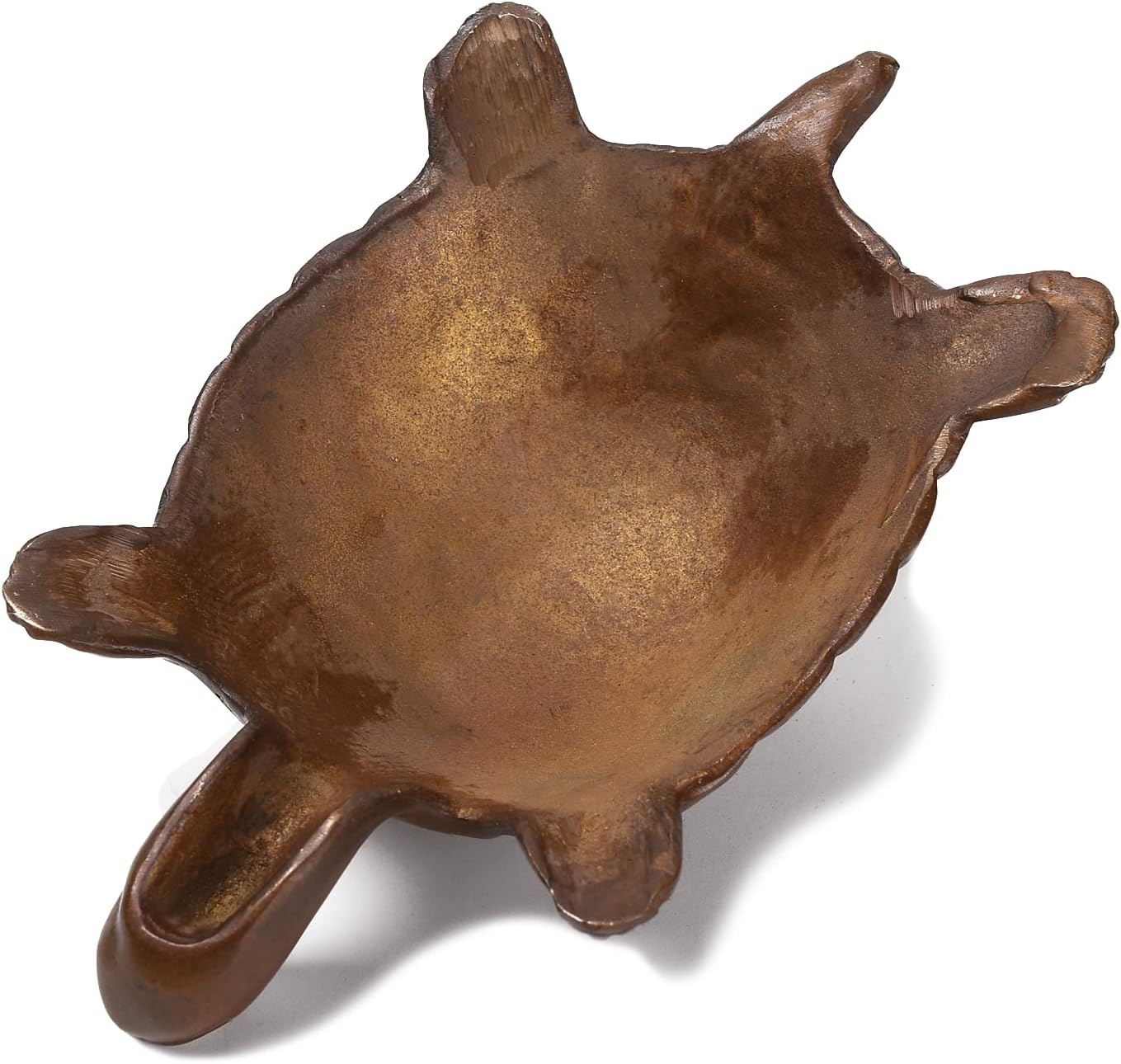BRASSTAR Brass Turtle Statue Delicate Modelling Office Desk Garden Lawn Art Decoration TQGJPT405