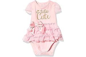 Girly Gerber Baby Bodysuit with Tutu Skirt