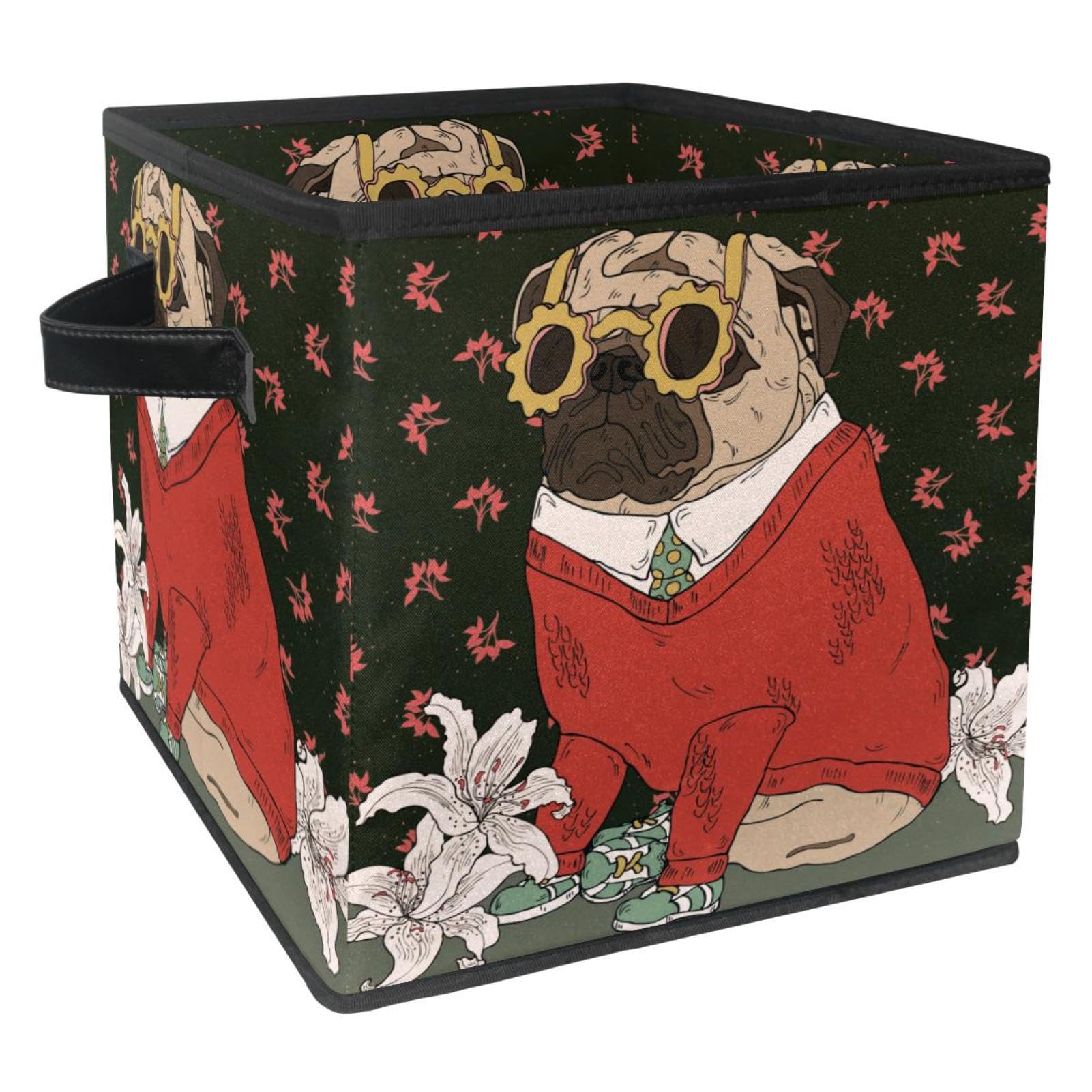 Boîte de rangement pliable : fini le désordre dans le placard avec ce bac cube bouledogue
