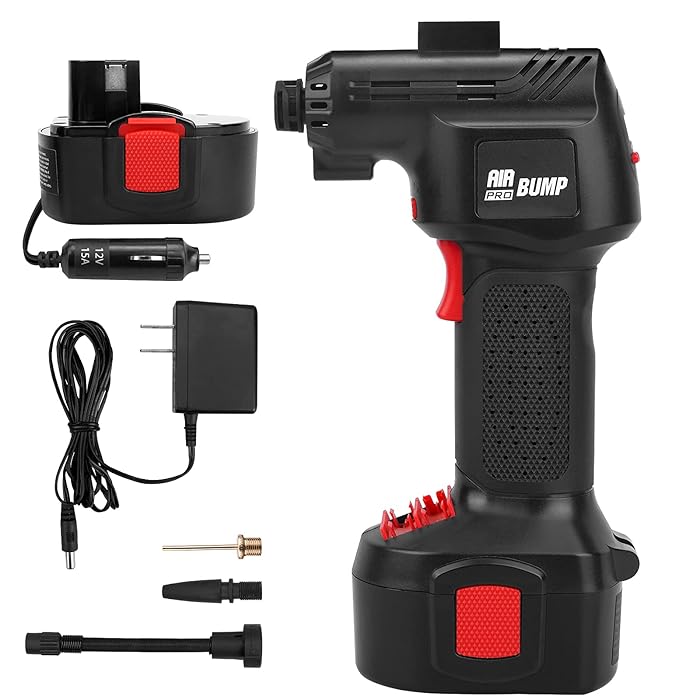 Buy OnBrands Air Compressor Portable with Auto Shutoff Digital Pressure