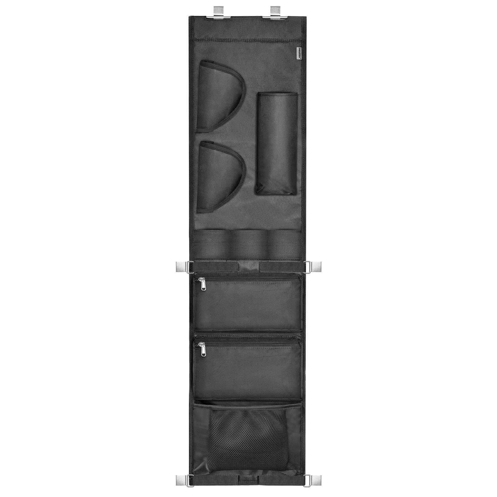 Gun Safe Door Organizer Gun Safe Door Panel Organizer with Gun Holsters Knife Storage Pocket Adjustable Width Back Panel-image-43