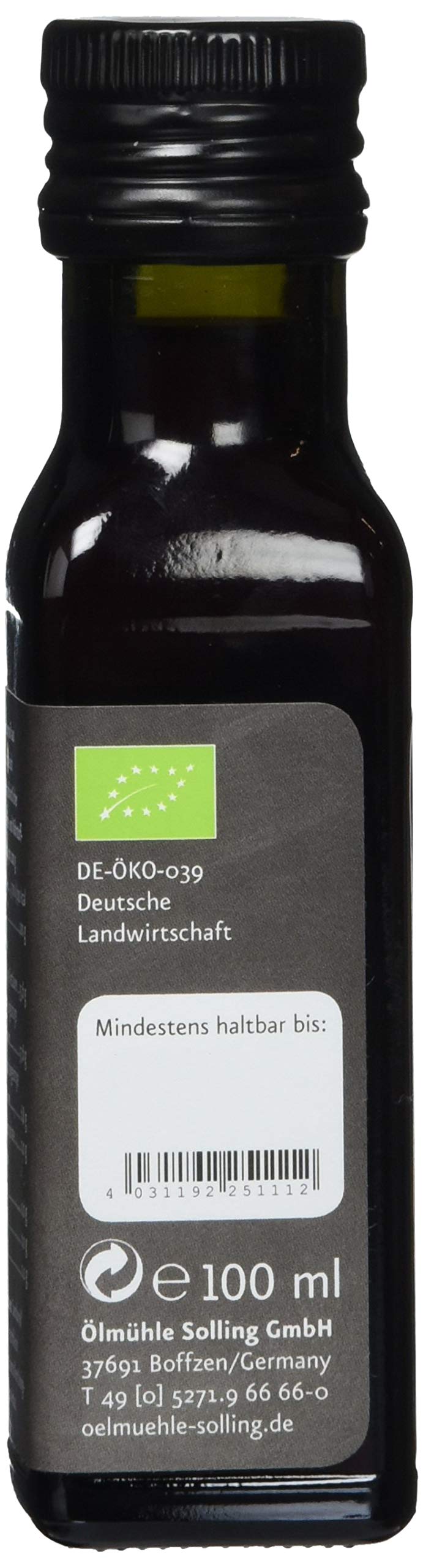 Ölmühle Solling Sanddornöl aus Fruchtfleisch SANDDORN-FRUCHTFLEISCHÖL nativ kaltgepresst - 100ml BIO