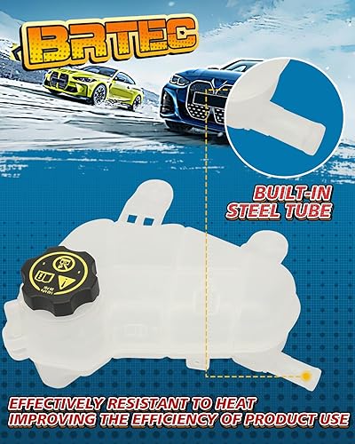 Miniatura 3 de Tanque de depósito de desbordamiento de refrigerante con tapa compatible con Chevrolet Sonic 2012-2019 # 95048411