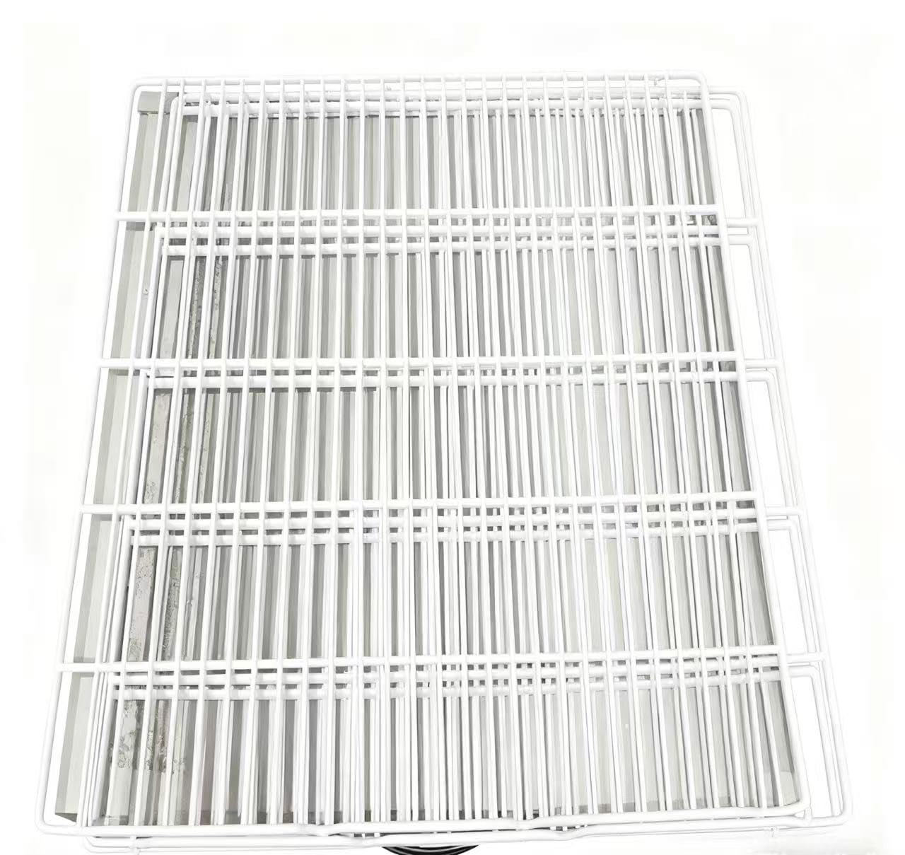 Commercial Freezer 54"W 2 Door Stainless Steel Shelf 8PCS Fit for -8-1°F Stainless Steel Upright Reach-in Freezer