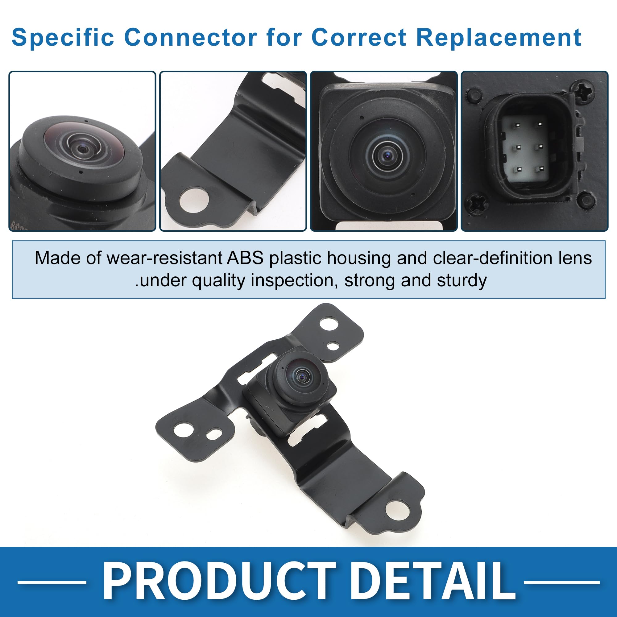 Amazon.com: A ABSOPRO Car Park Assist Camera Front View Camera for 