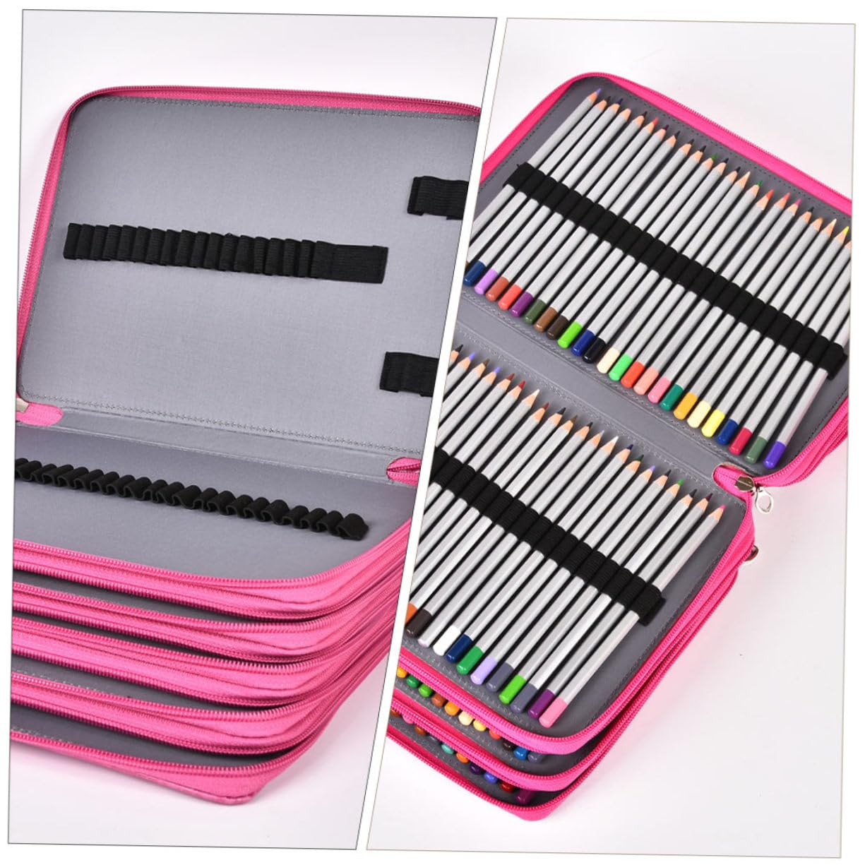 Astuccio Portatile Pu 252 Scomparti per Matite e Scuola | Decorazioni Scuola, Borsa Maestra, Astuccio Carino, Ufficio e Organizzazione