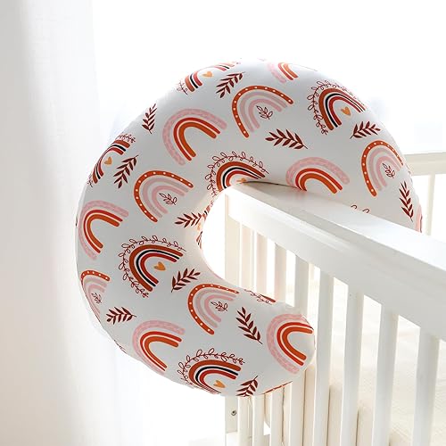 Miniatura 8 de Pea Pod Funda de almohada de lactancia, suave y elástica, funda extraíble para almohadas de lactancia, cómoda funda de almohada de lactancia para